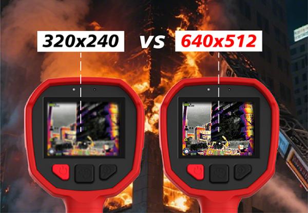 Multi-Purpose Firefighting Gas Imaging Infrared Thermal Camera for Fire Rescue