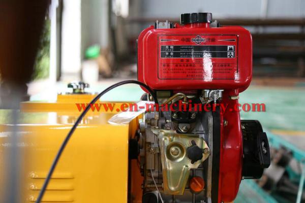 Single Drum Gasoline handheld vibrating road roller small road roller vibratory road roller