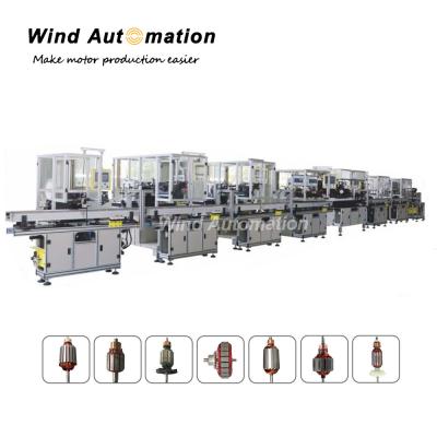 100 Sets/Year Fully Automatic Motor Armature Production Machine for Consistent Output