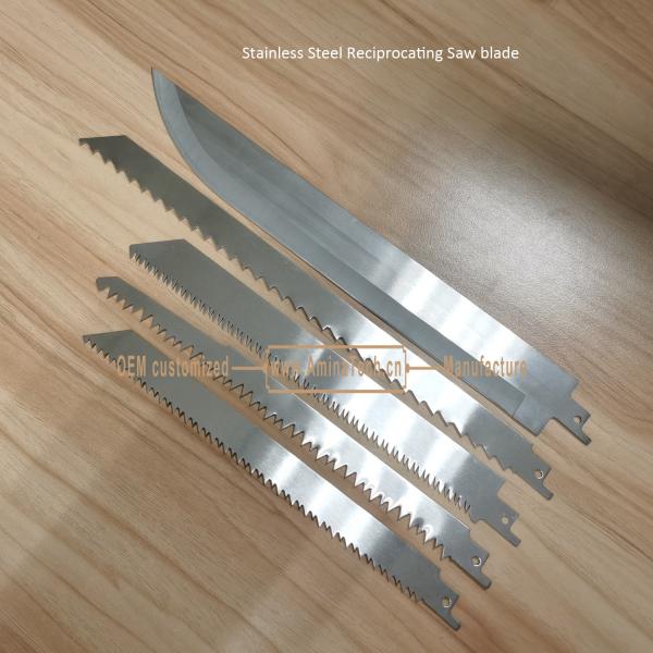 Stainless Steel Reciprocating Saw blade 9x25mmx8T,Cutting Wood,Frozen Meat,Bones