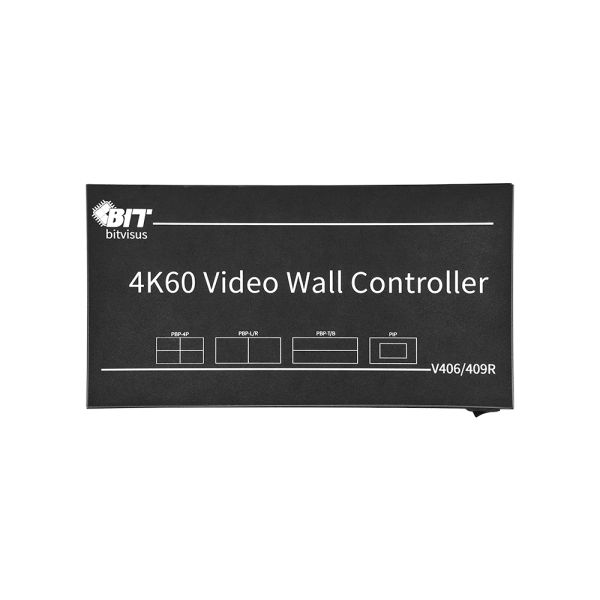 4K60 Video Wall Controller with 9 HDMI Outputs and 3-Year Warranty for Multi-Display Processing