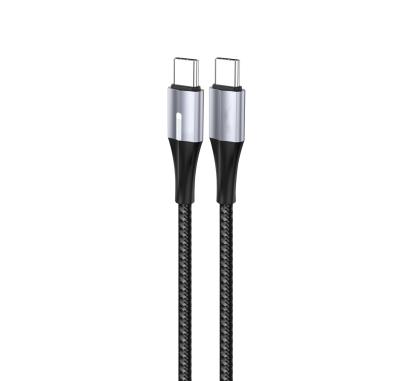 Cable USB tricoté CC100W personnalisé pour la charge et le transfert de données