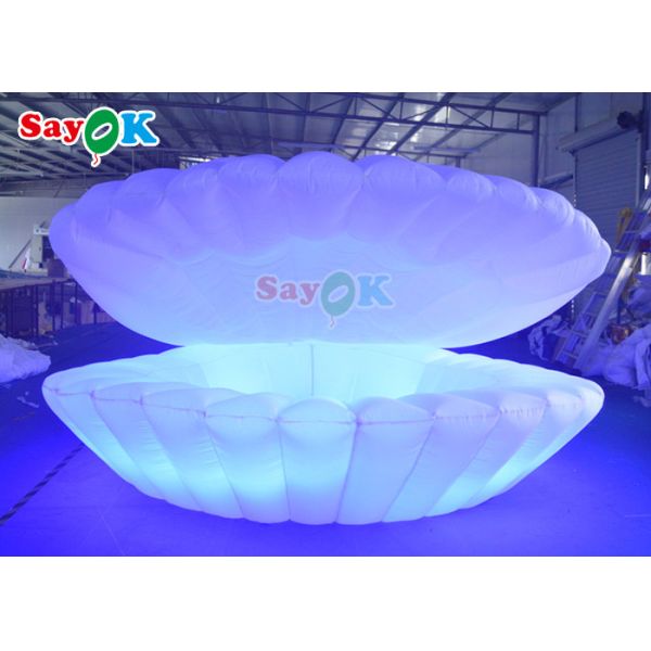 ткани Оксфорда раковины этапа СИД 4m Seashell приведенный гигантской раздувной раздувной для партии