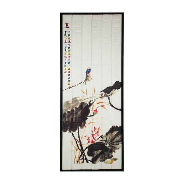 Summer Home Decor Ribbon Painting For Bedroom Handmade Chinese Style Wall Art