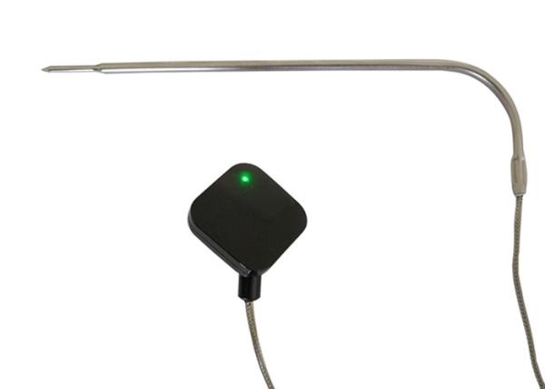 SS Mesh Cable Bluetooth BBQ Meat Thermometer , Grill Probe Thermometer Heat Resistant