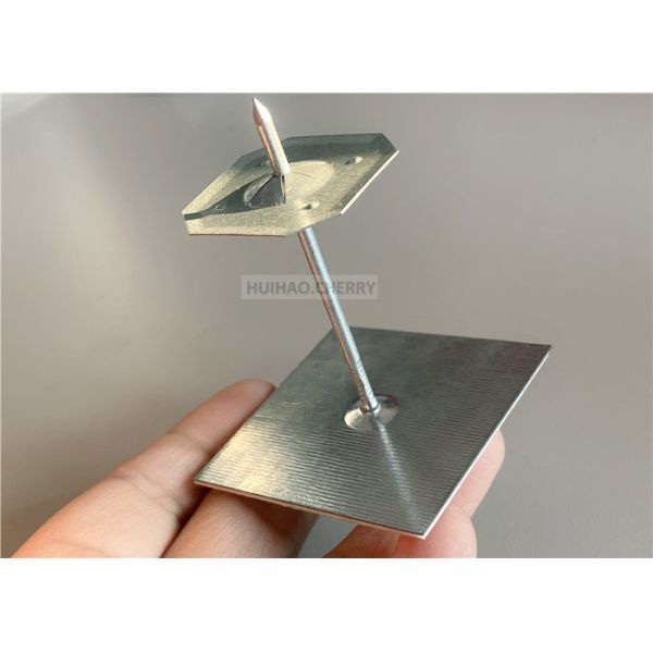 Rockwool Fixing Self Adhesive Insulation Pins Aluminium 2-1/2