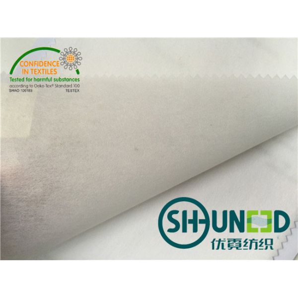 Chemical Bonded Non Woven Sew - In Interlining With Middle Soft Hand Feeling