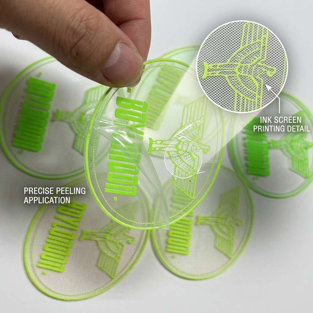 TPU Technology Heat Transfer Clothing Labels for Pet Size mm Custom Design