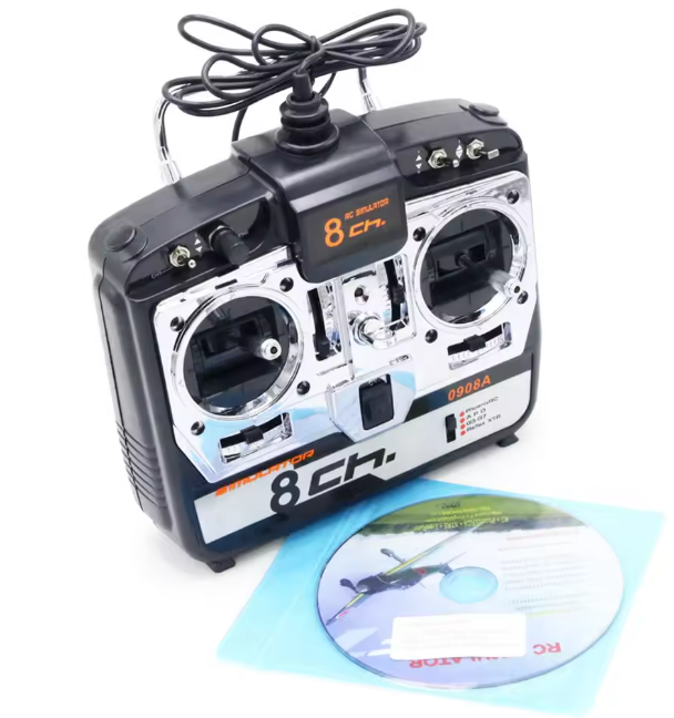 8ch Rc Simulator Real Flight Helicopter 3d Airplane Multicopter Quad Jtl0908a For Drone Mode 2 8