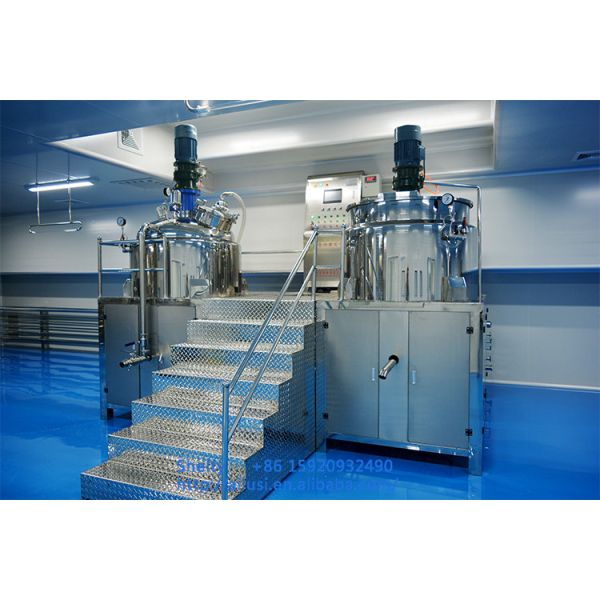 смеситель эмульсора гомогенизатора 1000L, оборудование дезинфицирующего средства руки геля смешивая
