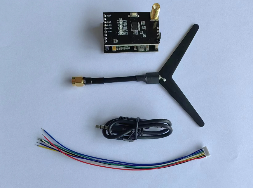 Matek 1.2GHz A/V VTX VRX 0.8/1.6mw Transmitter With 9 9CH Receiver Video Transmission For Drones Accessories