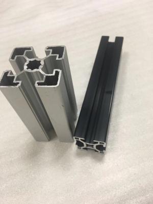 Grade de alumínio 30 da tecnologia do perfil tampão de extremidade do entalhe de 40 Perfil de Aluminio Extruido T e tampa do entalhe