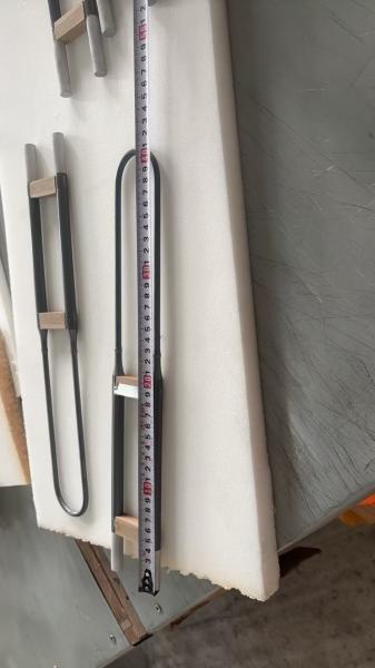 Industrial Electric Heating  Mosi2 Heater 1800°C Mosi2 Heating Element