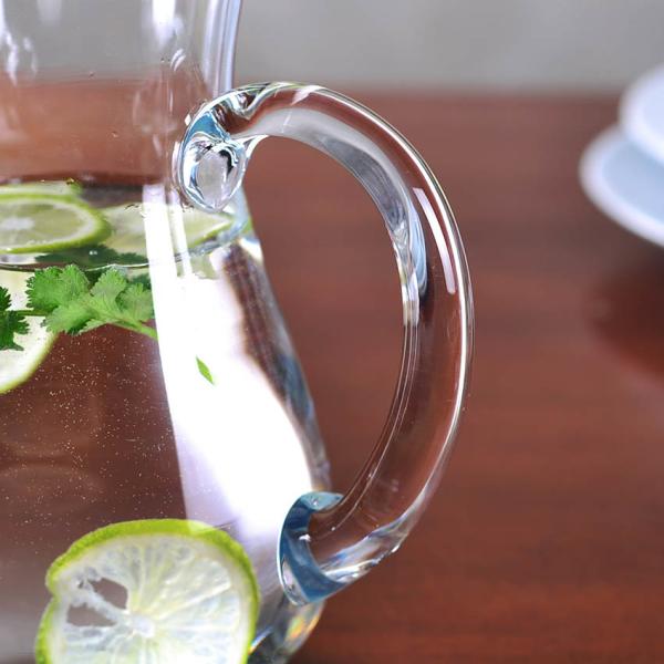 Handmade 1200ml/40oz Glass Pitcher For Home Deco / Bar / Restaurant
