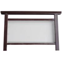 Escalera SS Grilleta de aluminio de vidrio por balcón