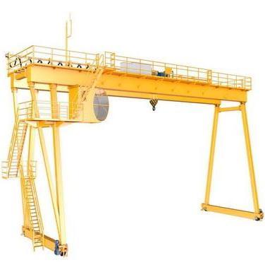 European Style Low Price Double Girder Gantry Crane with Winch Type Trolley for Outdoor Usage