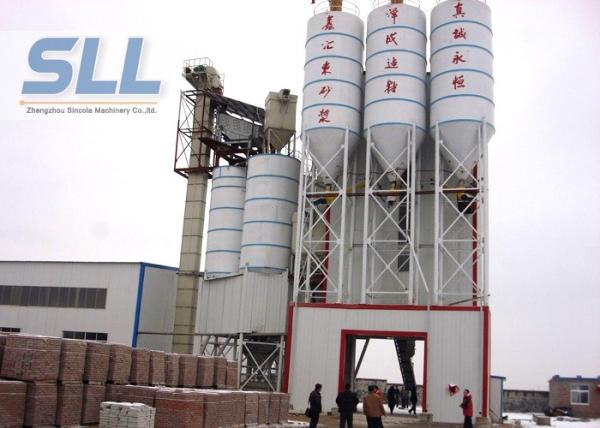 Small Dry Mix Mortar Manufacturing Plant , Ready Mix Dry Mortar Production Line
