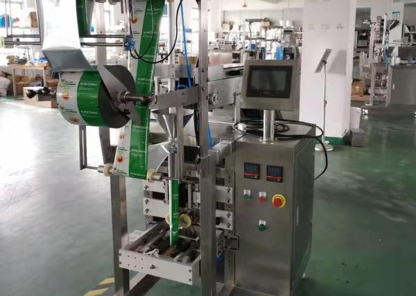 500mm Foodstuff 100ml Plastic  Packet Pouch Filling And Sealing Machine
