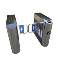 Do balanço automático dos torniquetes RFID da barreira do balanço do banco porta de vidro para o sistema do controle de acesso