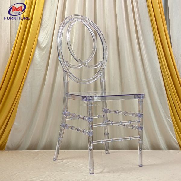 Phoenix Resin Chiavari Chair Stackable Wedding Banquet Event Use