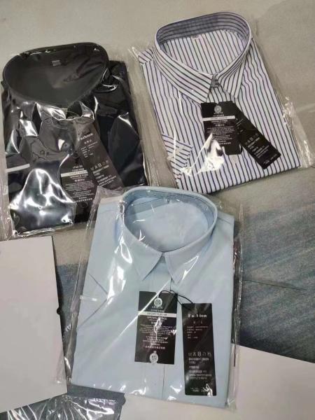 manufacturer wholesale custom cotton/polyester men's/boy's fashion long/short sleeve regular shirts formal dress kcs10