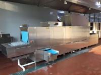 Automatically Conveyor Commercial Dishwasher Canteen Domestic Dishwasher CE