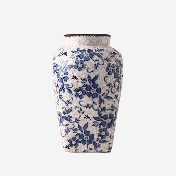 Rustic Ceramic Vase Set with Wabi-Sabi Texture