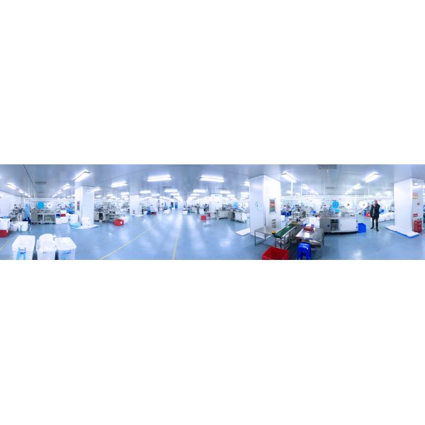 Hubei Haixin Disposable Blue CPE Indoor Shoe Covers Waterproof Nonslip Shoe Cap Blue Plastic Automatic Shoe Cover Wholesale