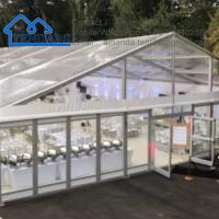 Tenda de PVC transparente para festas de casamento