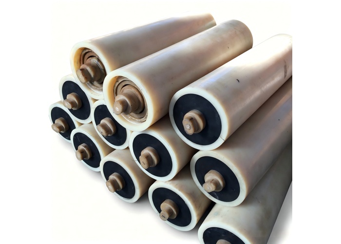 Self Aligning Conveyor Roller Mining Belt Tracking Heavy Duty Conveyor Component