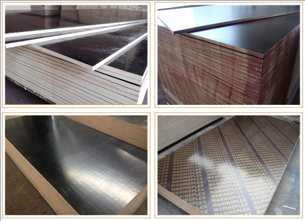 Lowest Cheap Price 15 mm 18mm  Recycled Finger Joint Core Film Faced Plywood from Linyi
