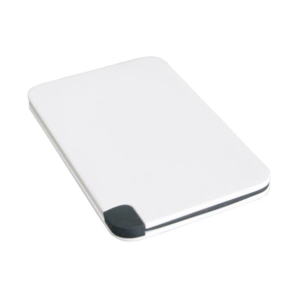 2500mAh Capacity power banks, Plastic, with LED display, Charger for iPhone, Samsung.