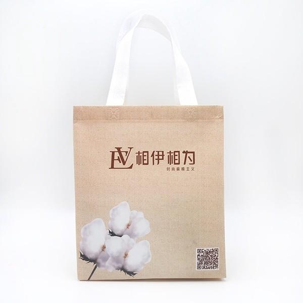 Promotional Tote Bag Ultrasonic Welded Non Woven Shopping Bag
