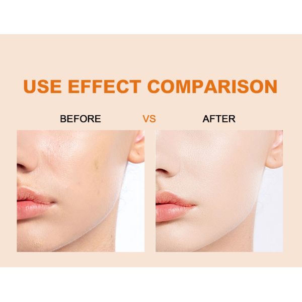 Serum de soins du visage beauté vente à chaud Vitamine C pour le visage Serum d'éclaircissement avec vitamine E Serum d'acide hyaluronique pour le visage