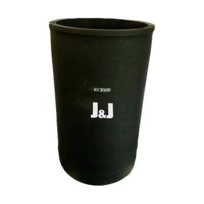 Smooth Surface Carborundum Crucible , Induction Heating Graphite Crucible
