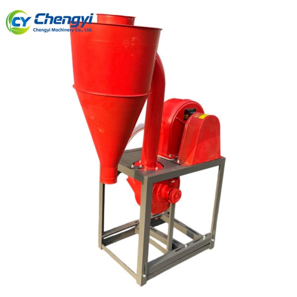 Self priming Crusher Grinder Machine For Grain Feed Processing Use