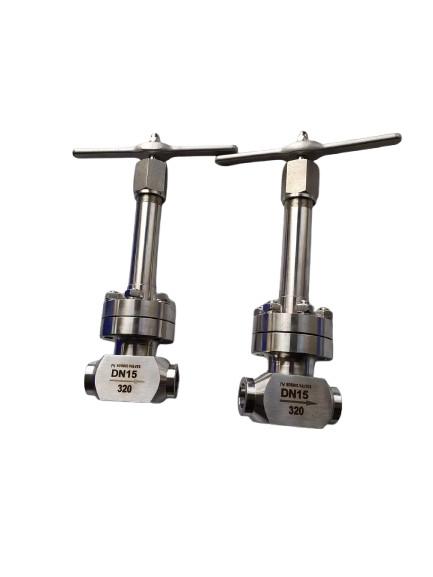 High Pressure Operation Stain Steel Cryogenic Globe Valve PN320 for Performance