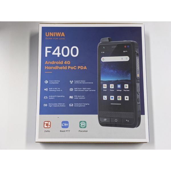 NEW Global Edition UNIWA F400 Zello Walkie Talkie Smartphone 4