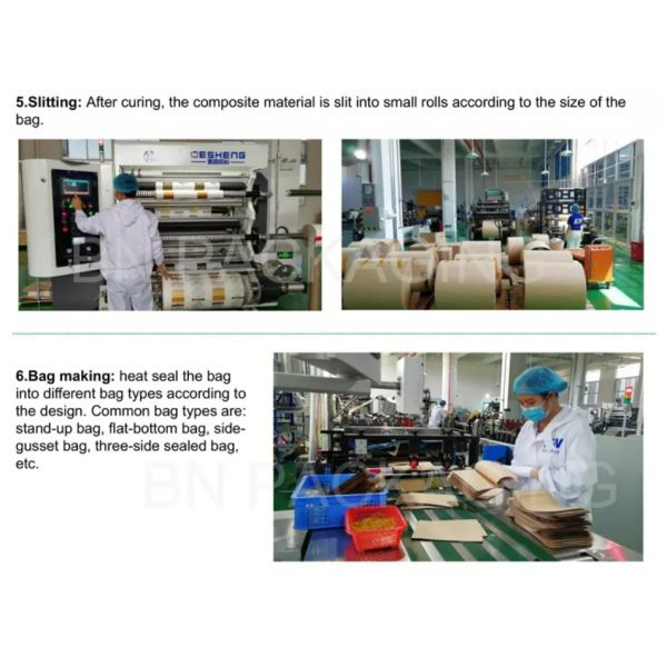 Personalized Aluminium Bag For Food Mylar Food Bag Tea Plastic Packaging Bag
