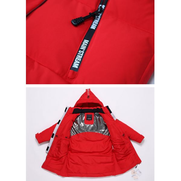 Designer Children'S Clothing Wholesale Outdoor Hooded Girl Coat High Quality Winter Duck Down Jacket
