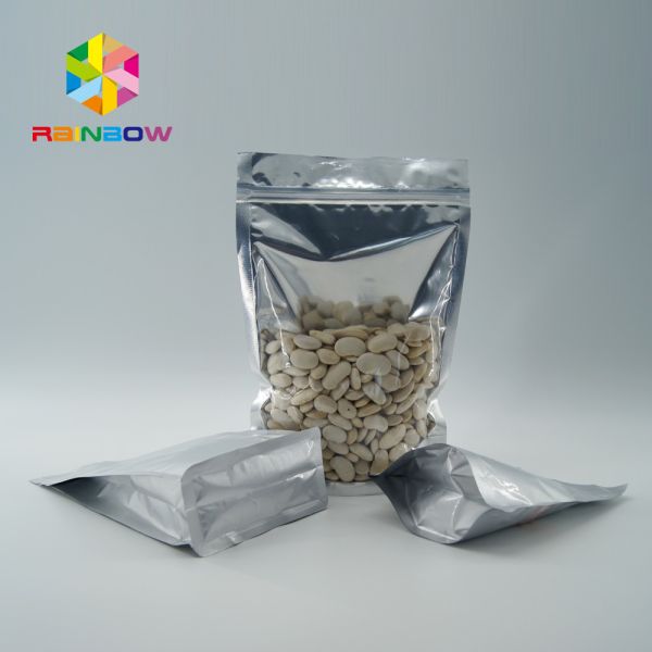 Мешок алюминиевой фольги ЛЮБИМЦА/ПЭ упаковывая ясную металлическую фольгу стоит вверх Зиплок сумка