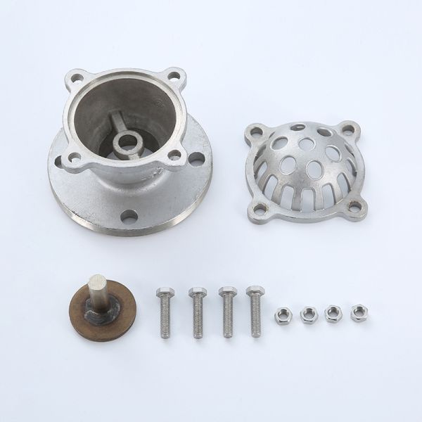 Ручной режим управления 304 нержавеющей стали Фланцевый нижний клапан для всасывания насоса для воды