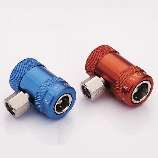 Blue Red Steel Refrigeration Manifold Gauge R12 Manifold Gauge Set