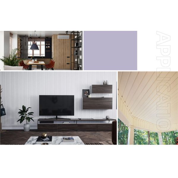 панель смолы обшивать панелями внутренней стены 173*20mm FSC влагостойкая