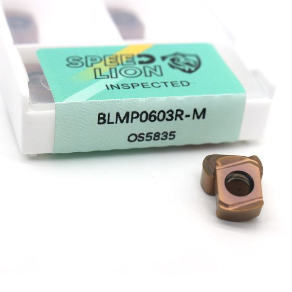Резец лобового фрезерования BLMP плеча вставки карбида высокого питания Cnc BLMP0603R-M филируя 0603