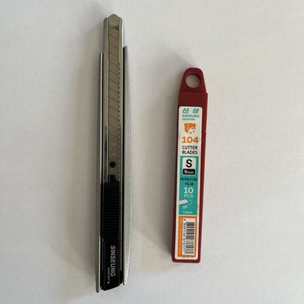 High Durability SK2 9mm Knife Blades For Cutting Window Films Or Glass Films