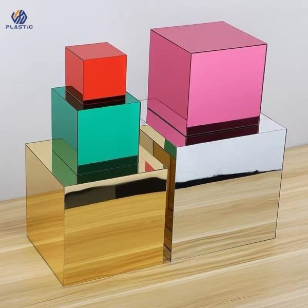 Flame Retardant Acrylic Mirror Panels 100% Virgin MMA Acrylic Plastic Mirror Sheet