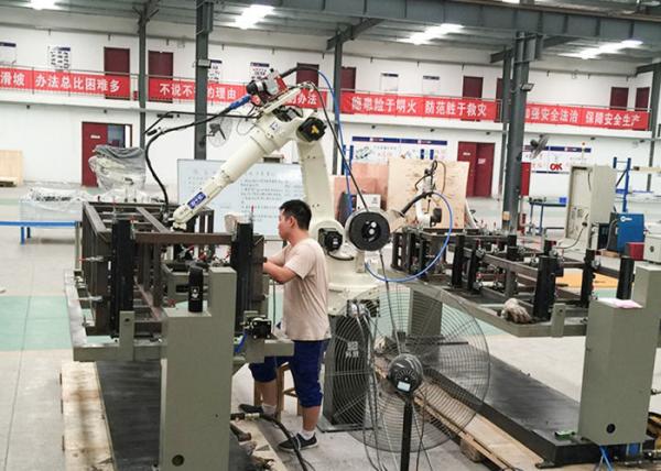 Car Manufacturing Robots In Automotive Industry With 6 Axis Normal 5~50mm/S