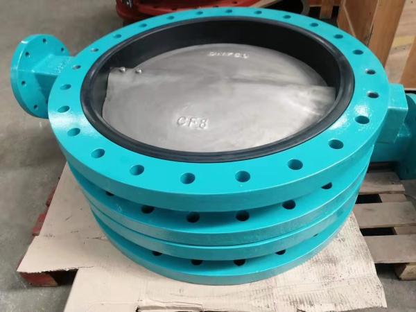 Resilient Seated Industrial Butterfly Valve Lug And Wafer Body Style Chemical Resistant