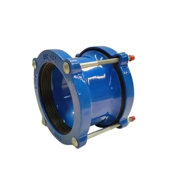 Pièces de fer ductiles en pvc gibault jointes
